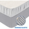 thumbnail image 4 of Piece Terracotta Bed Sheets Set Extra Soft Brushed Microfiber Bedding Rust Sheets Deep Pocket Wrinkle & Fade (Queen Burnt Orange), 4 of 7