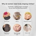 thumbnail image 2 of Decodeary Compressing Abs Pants Professional Ladies Shapewear Elastic Control Body Slimming Pants Clothes Accessory L, 2 of 6