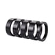 thumbnail image 3 of Ciclismo Almohadilla para auriculares de bicicleta de aleación de aluminio 5 uds. almohadilla elevadora delantera junta de horquilla (negro) Ehuebsd Para estrenar, 3 of 9