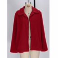 thumbnail image 4 of Karight Women's Winter Faux Fur Coats Long Sleeve Lapel Button Down Pockets Fleece Sherpa Jacket Casual Trendy Outerwear, 4 of 7