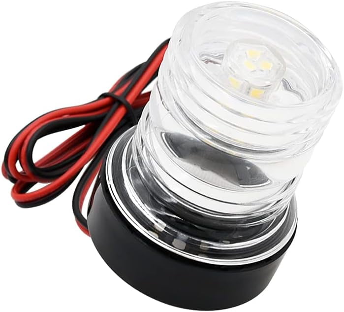 360 degrés tout rond bateau lumière 12V LED Navigation ancre lumière étanche Marine bateau lumière 6300k blanc Yacht voile lampe  34