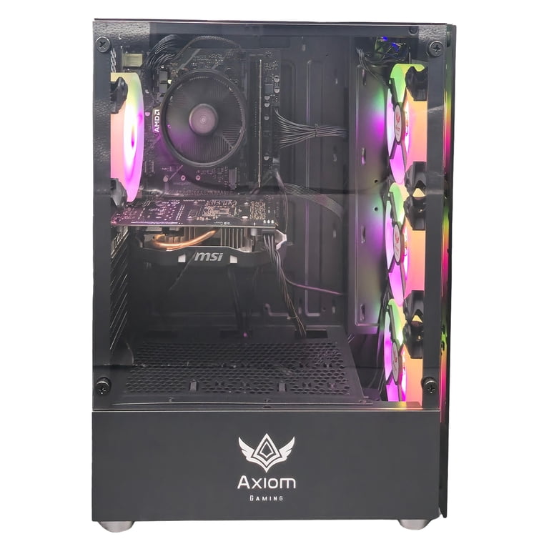 Axiom Gaming® Eclipse Gaming PC Desktop – AMD Ryzen 5, 16GB DDR4