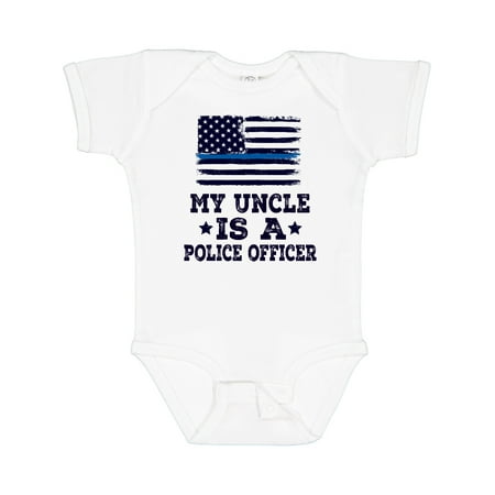 

Inktastic Police Officer Uncle Nephew Niece Gift Baby Boy or Baby Girl Bodysuit