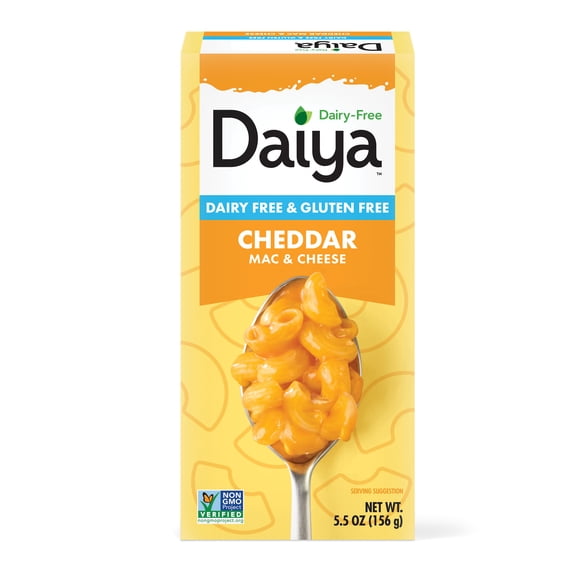 Daiya Dairy Free Gluten Free Cheddar Mac & Cheese, Vegan, 5.5 oz (Shelf Stable)