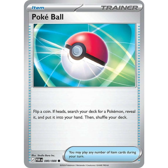 Pokemon ME03: Perfect Order Common Poke Ball #80
