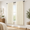 Natural-38"W x 72"L (Pack of 2), variant on Beige White Cute Blackout Curta84 Inches Long 2 Panel Faux Linenulated Sliding Door Curtain Uv Heat Light Blocking Drapes For Livi