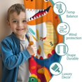 thumbnail image 3 of Blackout Kids Curtains,Cute Dinosaur Pattern Childrens Insulated Curtains Set Of 2,Bedroom Essentials,Toddler Room Decor 52x84in(132x213cm), 3 of 4