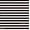 Black/White, variant on Black Red 1/2" Stripes Poly Cotton Fabric - Sold By The Yard - 58" / 59"