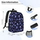 thumbnail image 5 of Disketp Skull flower leaf purple Mochila Escolar de 15 Pulgadas, Mochila Ligera para Estudiantes, Viajes y Trabajo, Cómoda y Resistente para el Uso Diario, 5 of 6