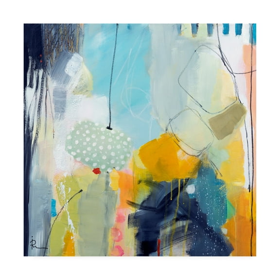 Trademark Fine Art 'Ira Ivanov Paint Expression Study 23' Canvas Art by Ira Ivanov