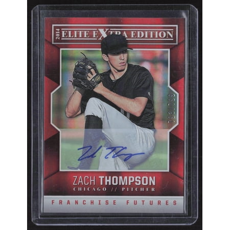 2014 Panini Elite Extra Edition Zach Thompson Chicago White Sox Auto #25 #/799 Baseball Card