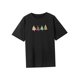thumbnail image 4 of Camiseta de mujer con cuello redondo, camiseta femenina de recuerdo, elegantes camisetas de verano para viajar XL, 4 of 7