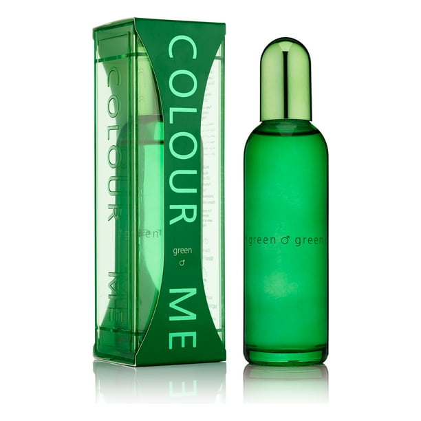 Color Me Green de Milton-Lloyd, Perfume para Hombres, 90 ml Milton-Lloyd Colour Me Green EDT Spray Caballero 3 oz