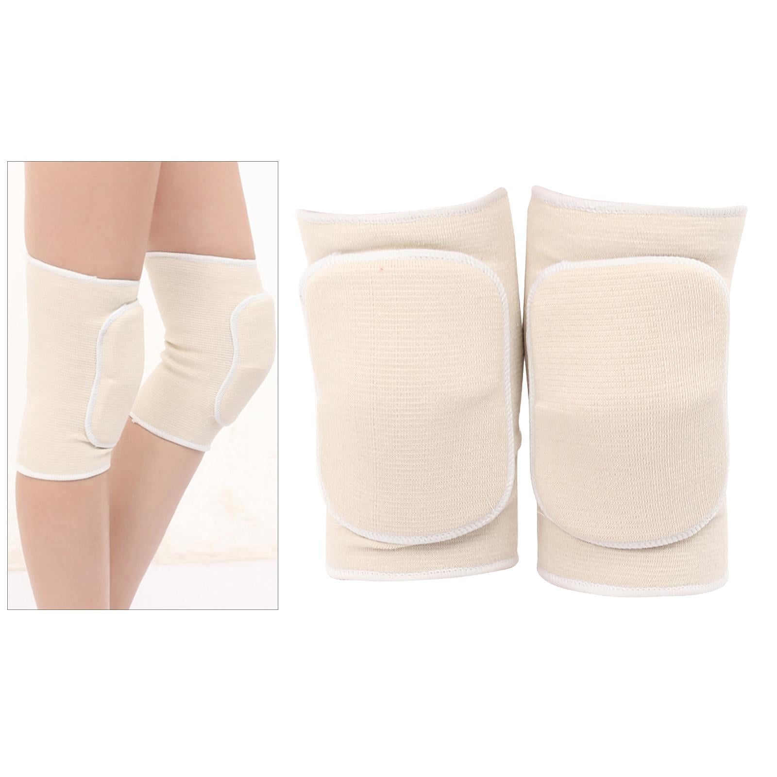 funtasica 3X Protective Knee Pads Pro Thick Sponge Avoidance Kneeling Kneepad White