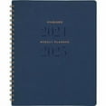 thumbnail image 2 of 2024-2025 AT-A-GLANCE® Signature Collection Academic Weekly/Monthly Planner, 8-1/2" x 11", Navy, July To July, YP905A20, 2 of 9