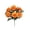 Orange, variant on Tuscom Artificial Marigold 7 Head Stem Orange Faux Flower with Full Layered Petals for Table Vase Centerpiece Decor