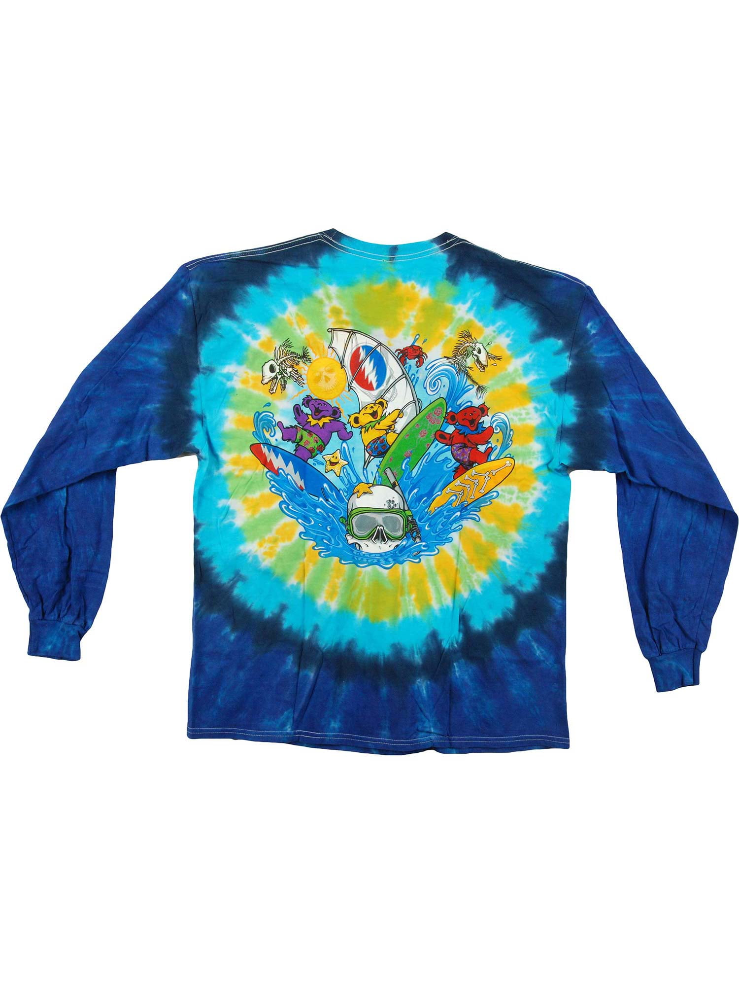 Grateful Dead Starry Night Dancing Bears Tie Dye Men's Shirt – 28th Street  Beach Variety