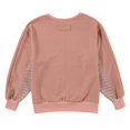 thumbnail image 4 of MeetoTime Sweat-Shirt en Coton Surdimensionné pour Femmes Mode Automne Manches Longues Col Rond Pull, 4 of 7
