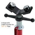 thumbnail image 3 of Heavy Duty Pipe Jack Stand for Welding with Portable Folding Legs, 3 of 7