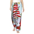 thumbnail image 1 of Balery Funny Christmas Gnome Pantalones de pijama para mujer, pijamas ultraligeros, pantalones de estar por casa-XX-Large, 1 of 6