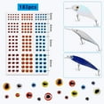 thumbnail image 4 of Unpainted Fishing Lures Making Kit, 286pcs DIY Blank Crankbaits Minnow Hard Bait Set with Treble Hooks,Split Rings,3D Eyes,Fishing Lure Stickers Pliers DIY Fishing Tackle, 4 of 7