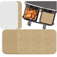 thumbnail image 1 of Gwong hogar, freidora de aire, Papel de hornear 200 piezas sin olor resistente al calor resistente al calor de microondas seguro rectangular friting almohadilla para hornear software Gwong 21095859, 1 of 7