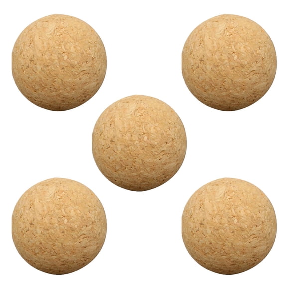Shisuyan 5pcs Table Football Cork Balls Table Soccer Ball Table Soccer Accessory