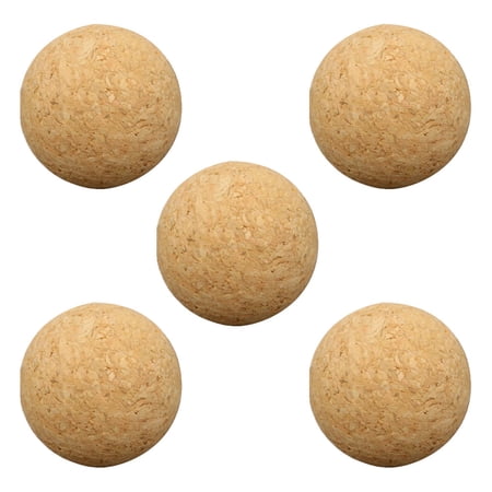 5pcs Table Football Cork Balls Table Soccer Ball Table Soccer Accessory