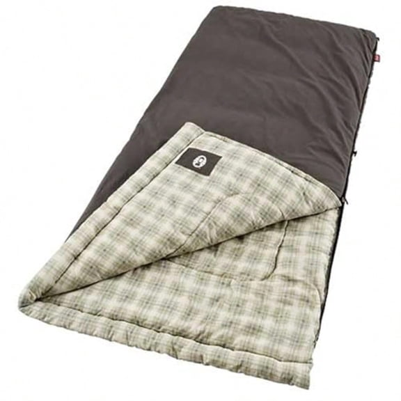 Heritage Big Tall 10F Flannel Sleeping Bag XL Sleeping Bag Fits Adults up to 6ft 7in Tall hine Washable Great for Camping Hunting Guests More
