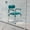 Teal, variant on Emma + Oliver 300 Lb. Capacity, Quick Release Back & Arm Gray Shower Chair