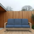 thumbnail image 7 of Covers&All Outdoor Seat/Back Cushion Three Seater, Durable Olefin Fabric (24”Lx 22”W x 5”Thick), 7 of 7