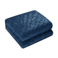 thumbnail image 4 of Grace Living Xavion Crushed Velvet Comforter Set - Soft and Shiny, 4 of 5