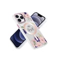 thumbnail image 4 of For Apple iPhone 11 /6.1" Hybrid Flower Quotation Design Fashion Clear Hard with MagSafe Compatible Cover ,Xpm Phone Case [ Pink Today is a Good Day ], 4 of 5