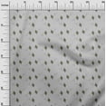 thumbnail image 3 of oneOone Cotton Poplin Twill Light Gray Fabric Honey Bees With Hexagon Texture Craft Projects Decor Fabric Printed By The Yard 56 Inch Wide, 3 of 4