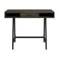 thumbnail image 5 of Bush Furniture Steele 40W Writing Desk in Dark Gray Hickory, 5 of 7