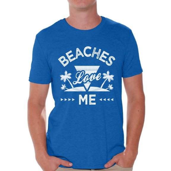 Awkward Styles Beaches Love Me T-shirt for Men Beach T Shirts Funny Beach Outfit Summer Shirt Vacation Tshirt Vacay Vibes Shirt Beach Vibes T Shirt Summer Vacation Tshirt Summer Beach T-Shirt for Men