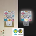 thumbnail image 2 of Yayeee LED Plug in Night Light for The Home with Auto Dusk to Dawn Light Sensors, 2 Pack, Cute Cat Pattern, 2 of 6