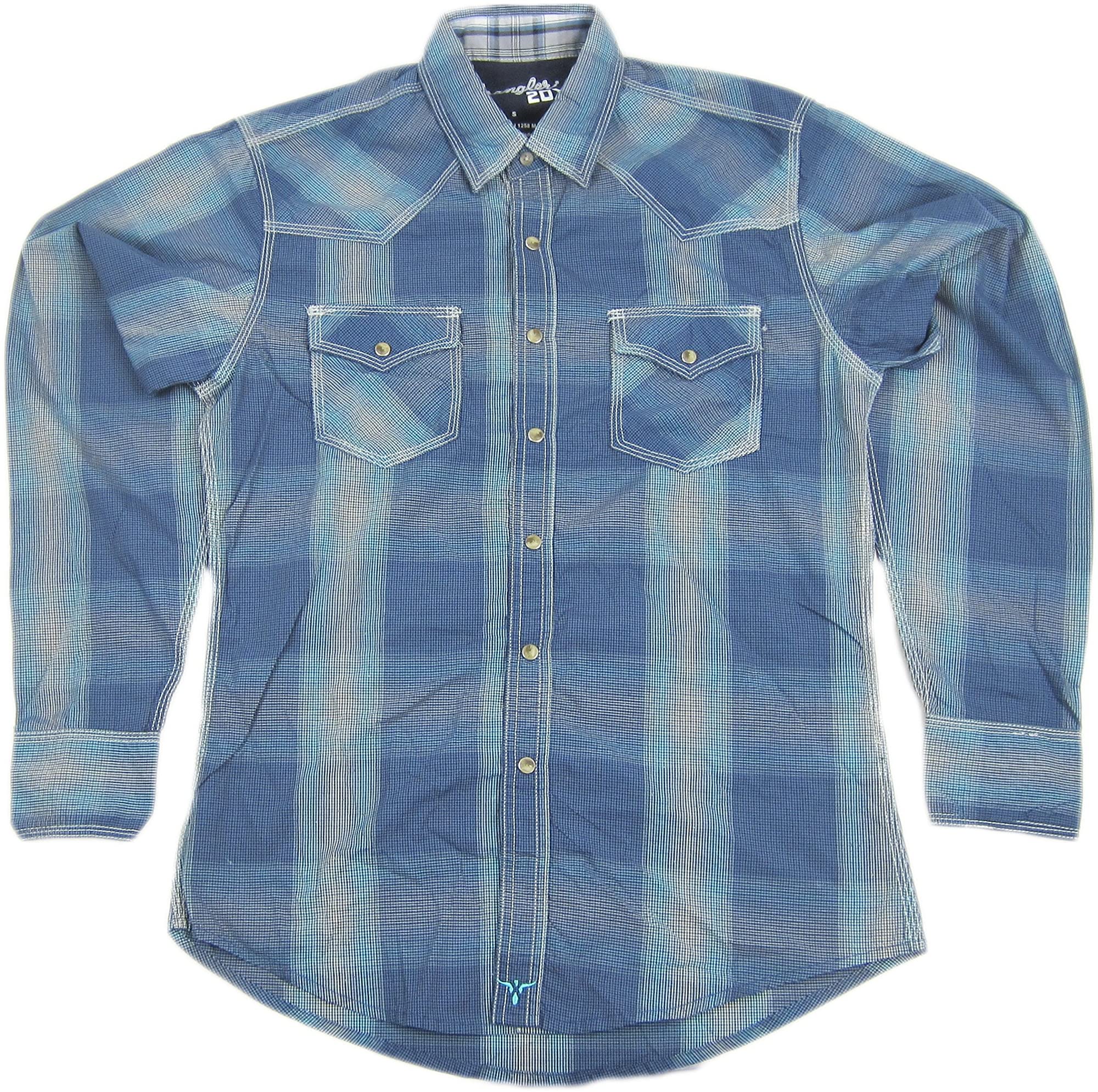 Western Plaid Shirt MJ1258M | Walmart 
