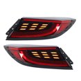 thumbnail image 1 of Car Tail Reverse Light, LED Taillights Fog Lamp Bright Light Red PMMA Lens Turn   For BRZ 2021 To UP, 1 of 8