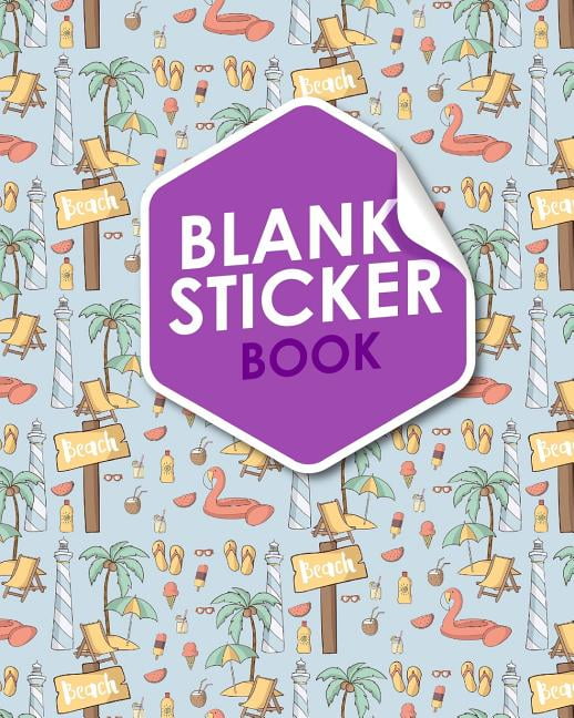 Blank Sticker Book Blank Sticker Book Album, Sticker Books For Girls 4