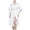 White, variant on Krdevn Women's Satin Kimono Robe, Lightweight Open Front Bridal Getting Ready Robe for Wedding Party Loungewear,White