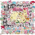 thumbnail image 1 of Pegatinas HUOGUO Kawaii My Melody Cartoon, 200 unidades, para cuaderno, 1 of 5