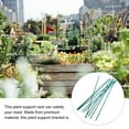 thumbnail image 5 of YUYUETIME 50Pcs Green Flower Support Stakes for Garden and Home Gardening 15.72X0.16X0.16 Inch, 5 of 8