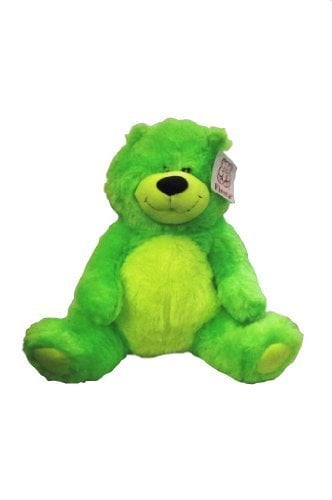 neon teddy bear