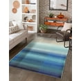 thumbnail image 4 of Unique Loom Estrella Collection Area Rug - Azura (7' 1" x 10' Rectangle Blue/Ivory), 4 of 7
