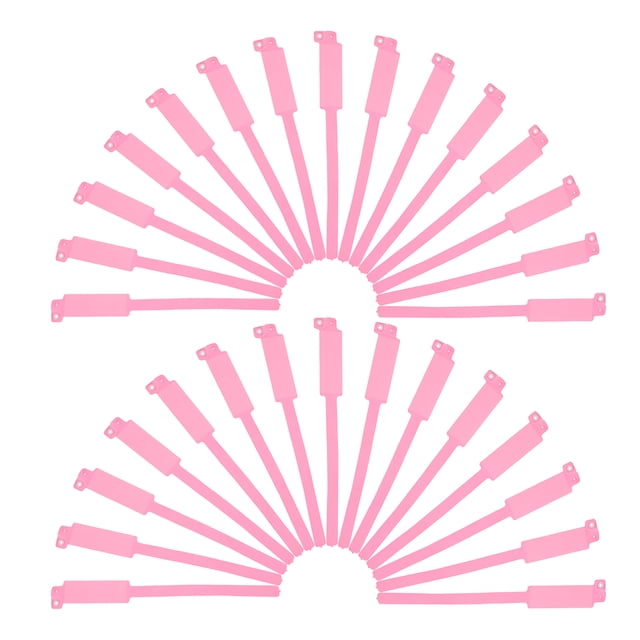 FENGGUIQU 100Ud Hospitalarias Desechables Color Rosa En Material PVC Resistentes Y Cómodas