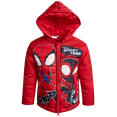 thumbnail image 2 of Marvel Spider-Man Boys Snow Suit Set - 2 Piece Spidey Miles Morales Insulated Boys Ski Jacket & Snow Bib, 2 of 7