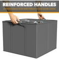 thumbnail image 3 of SpaceAid Shoe Organizer for Closet, 2 Pack, Fits 16-32 Pairs, Gray, 3 of 7