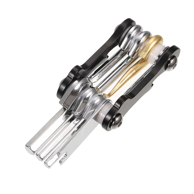 Sonducket Mini herramienta de reparación de buceo, herramientas de mantenimiento, resistente, plegable, portátil, ajustable, para exteriores, Deportes acuáticos Negro