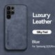 thumbnail image 3 of Magnetic Sheepskin Leather Case For Samsung S24 S23 S22 Ultra S21 S20 FE Plus A51 A13 A73 A52s A34 A54 A53 Soft Shockproof Cover, 3 of 5